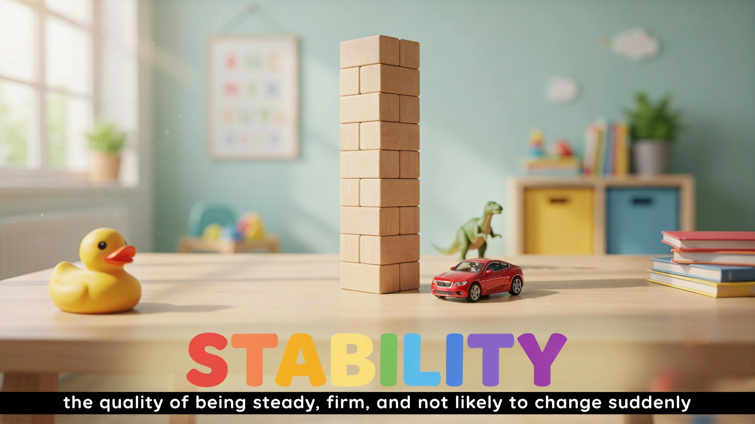 English Illustration for stability